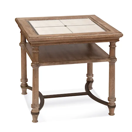 Galliano Rectangle End Table